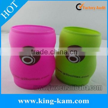 Silicone baby feeding bottle sleeve