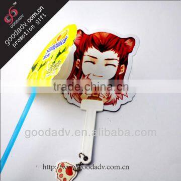 Summer Promotion Gifts Customized Printing Logo Low-cost Hand Held Fans