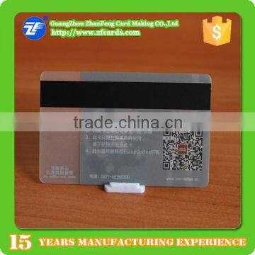 Transparent qr Code Business Card Cheap Price on Sale photo-5
