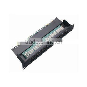 19 Inch UTP Cat3 50 Port Telephone Patch Panel photo-1