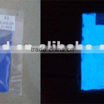 super glow blue luminous powder/glue glow powder pigment