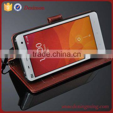 Desimon 2015 credit card case for xiaomi mi4 cover,for xiaomi mi4 custom printed case