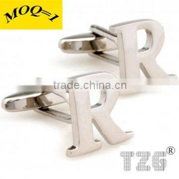 Alphabet R Cuff Link