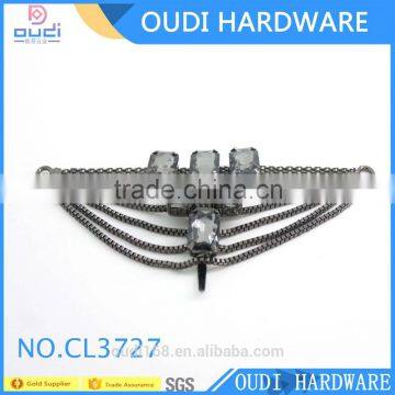 Women sandal decotative accessories sell directly in guangzhou factory for women high grade shoe buckle accessories