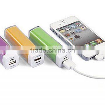 high quality cheap price Single USB 2600mAh 18650 Battery Power bank