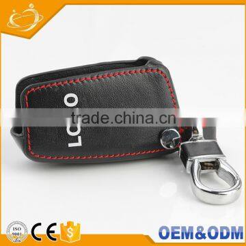 High grade hand-made mini genuine leather key wallet for personal car