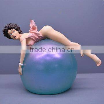 Wholesale Cartoon Anime Sexy Girl Bubble Action Figure