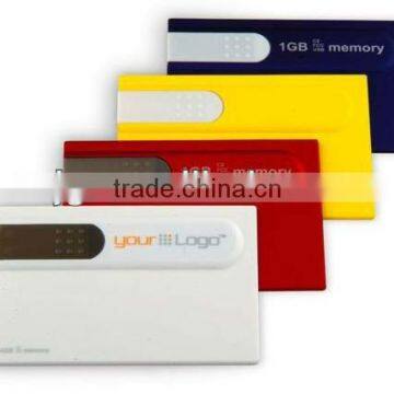 Colorful Printable Plastic Credit Card USB Flash Drive for Promotion