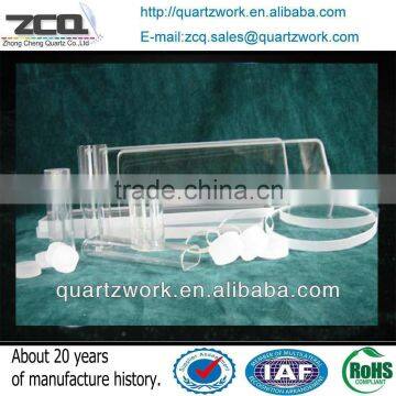 Factory Transparent black colored borosilicate glass tube