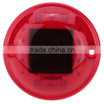 1PC Solar Power LED Road Stud Marker Outdoor Path Deck Garden Yard Lights Lamp Lighting, Red, White Solar Light photo-5