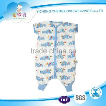 Soft muslin fabric baby sleep sack