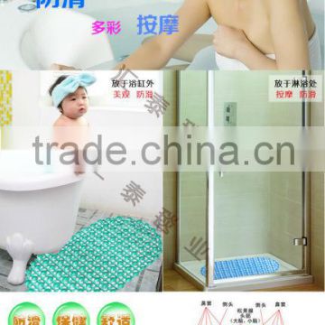 fashion PVC bathmat for bathroom floor china factory