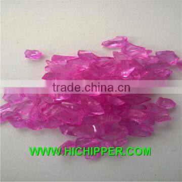 Hi Chipper rose pink fire glass