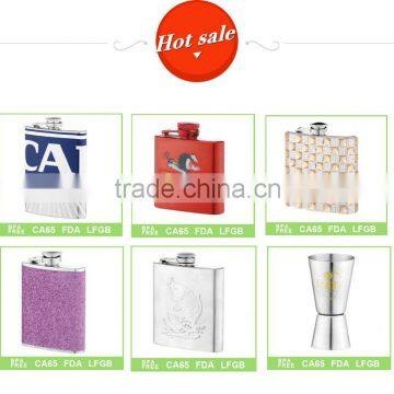 mini hip flask with gift set