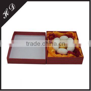 High quality cardboard boxes with silk