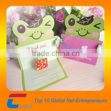 Professional manufacturer greeting card pop up card 3d card