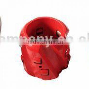 API Solid Body / Rigid Casing Centralizer With Spiral and Straight Blades and Screw Type Stop Collar photo-3