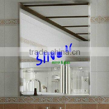 SINOY beveled mirror for bathroom, made of silver mirror