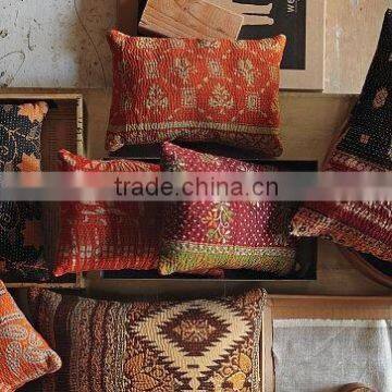 Decorative home decor work kantha pillow covers