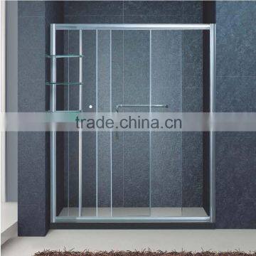 Aluminium Sliding Shower Screen Bathtub Showers & Good Quality Shower Cubicle(KD6001)