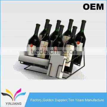 Retail Counter Wire Red Wine Glass Rack for Bottled Wine photo-2