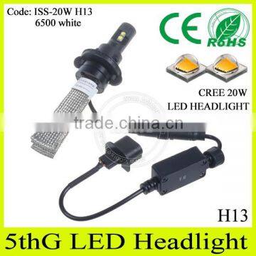 Exterior spare parts smart lighting G5 led headlight, h13 led lumen headlamps