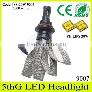 9007 led hight with PH LUXEON M2 chip headlight 12v/24v auto performance parts