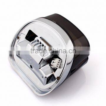 For Harley Fatboy, Sportster, Dyna, Road King, Glides, XL 883 1200 Tail Light LED Integrated Turn Signals Red / Smoke / Clear photo-4