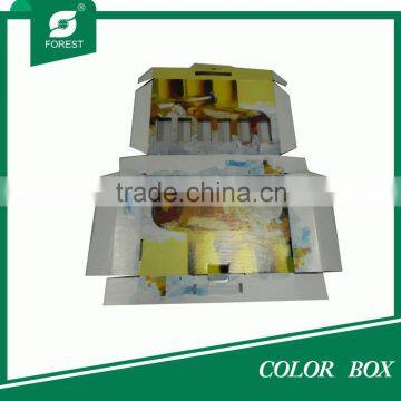 COLORFUL PACKAGING BOX FOR 6 BEER BOTTLES CARRIER photo-4