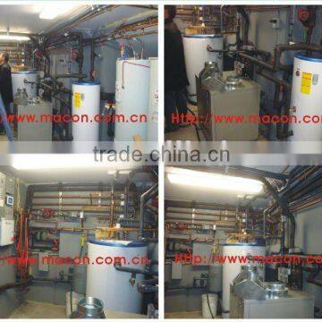 20kw R410a ETL certified double sounce heat pump project examples