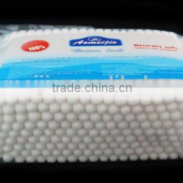 200tips double headed cotton swabs with plastic stick in pp bag