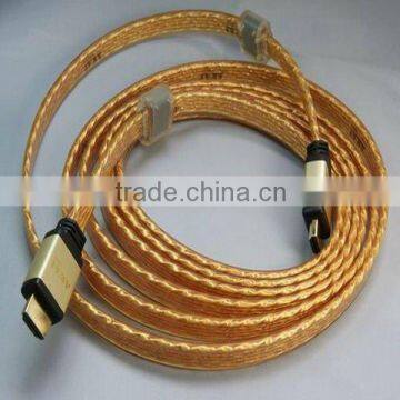 3.5 m high speed braided shield hdmi cable with tinned copper conductor from china