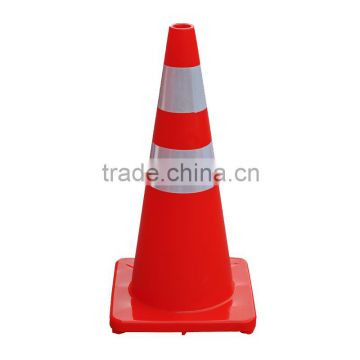 70cm Soft Flexible PVC road traffic safety plastic cone