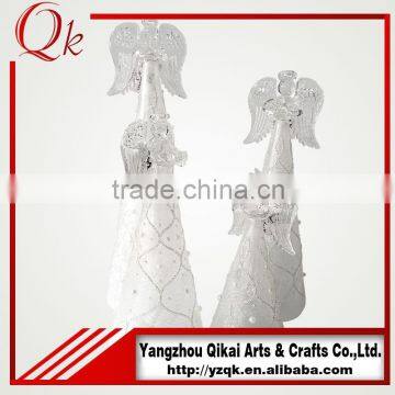 New Style Glass Angel With LED Light for Home Decoration photo-3