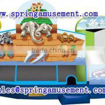 Coloful and best design animal inflatable bouncer and slide, inflatable bouncy castle, commercial inflatable jumper