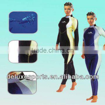 Full body sexy lady design swimming suit/diving wetsuit