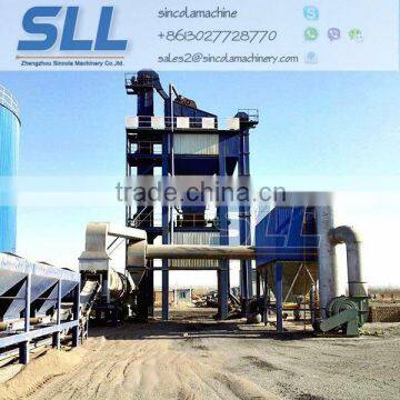 asphalt batch mix plant for road construction
