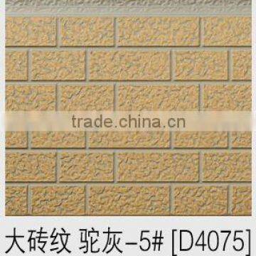 decorative insulated exterior wall siding panel/foam filled wall panels/facade panel