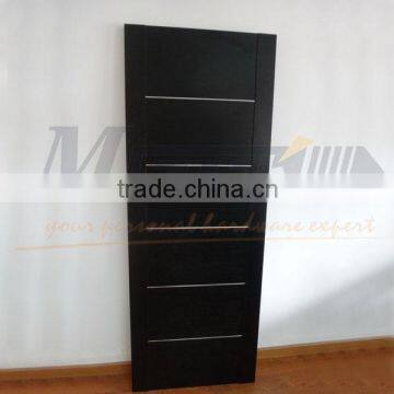 wooden door matched with sliding hardware