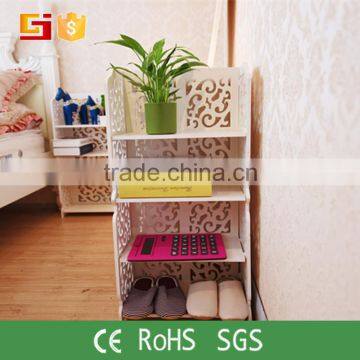 Kids bedroom furniture hollow out space saving shoe rack dubai