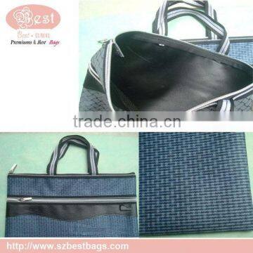 Contemporary top sell customized canvas document bag