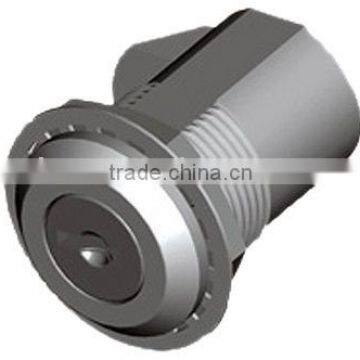 Cabinet door cylinder lock