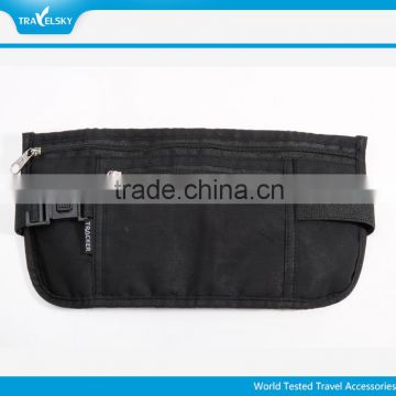 RFID Blocking Passport Money Belt Pouch