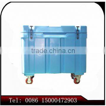 SCC rotomolded plastic Dry ice refrigeration box, Industrial Dry Ice box 310L