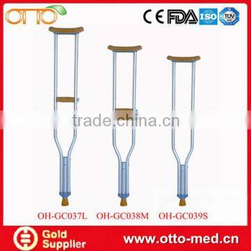 Aluminum disabled walking crutch