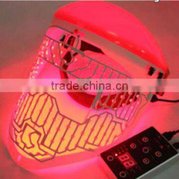 China Portable Three Colors LED Light Skin Care Led Face Mask photo-3