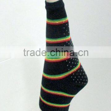 Open Toe Non-slip Cotton Knitted Yoga Pilates Socks photo-4