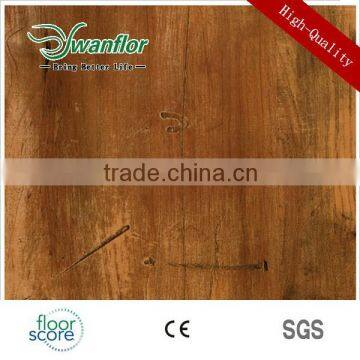 Waterproof brown Vinyl Flooring, PVC Flooring Plank, PVC Floor Tile Like Wood WITH 2mm 3mm 4mm 5mm dry back vinyl tiles