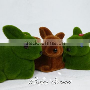 lovely decoration high quality simulation moss animal fake turfing animal for sale