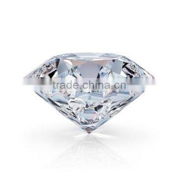 Shining crystal diamond paperweight with logo disgn